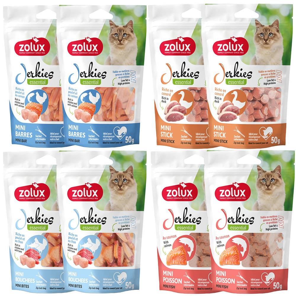 Przysmak dla Kota Jerkies MIX 8x50g ZOLUX